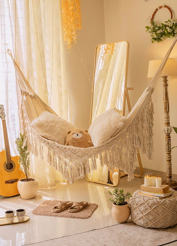 Portable Peaceful Perch Hammock - Handmade Swing