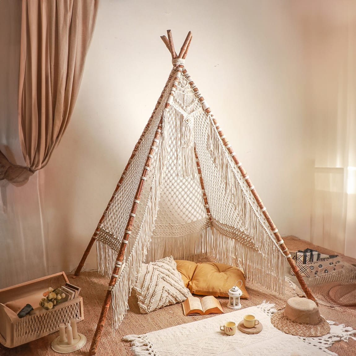 boho tipi tent Cosy Tepee