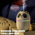 Mini Cute Panda Cool Mist Humidifier by what a shop.