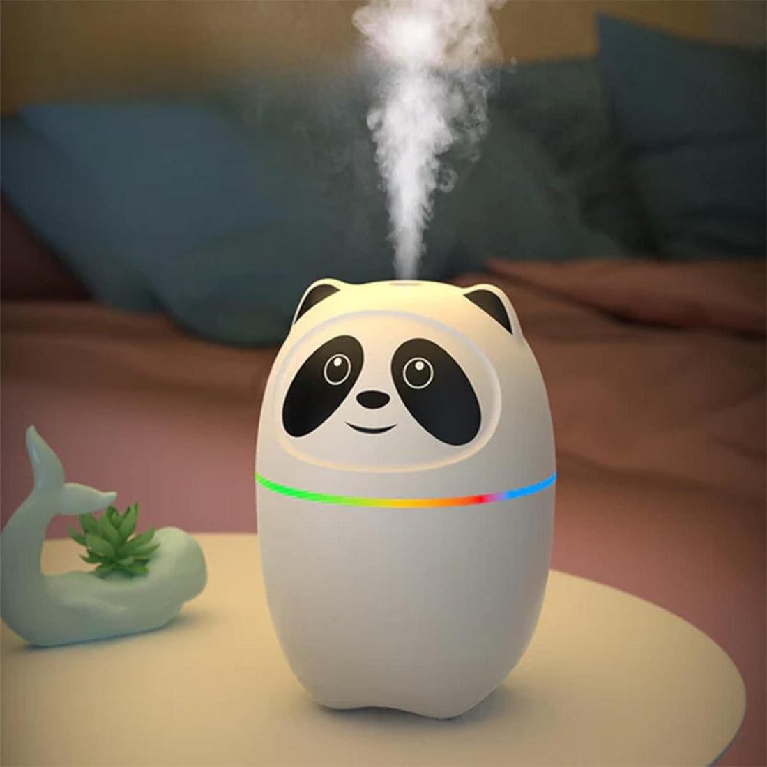Mini Cute Panda Cool Mist Humidifier by what a shop