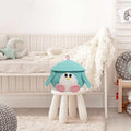 Penguin Shaped Storage Basket Rope Woven Basket With Lid