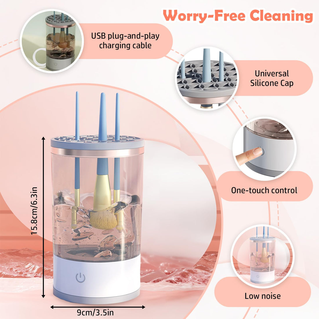 Electric Makeup Brush Cleaner -what a shop!